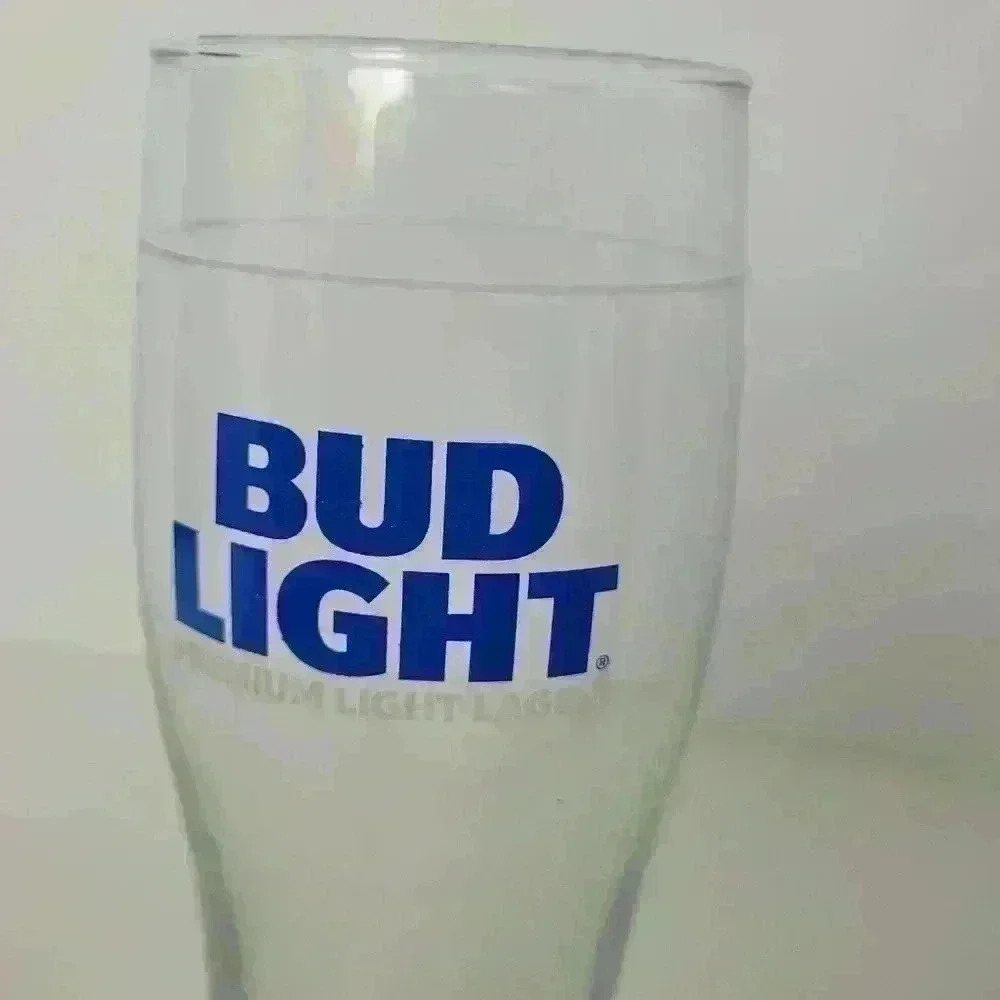 VTG Philadelphia Eagles NFL Bud Light Preimum Larger Style 16 Oz Pint Glass - Picture 10 of 10